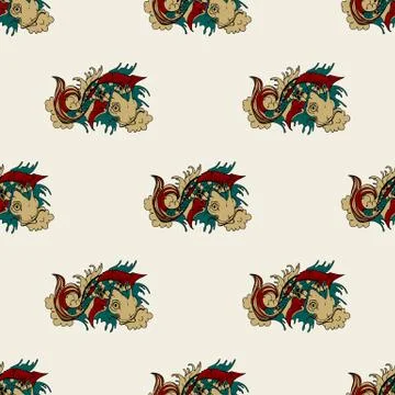 Seamless pattern Stock-Illustration