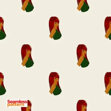 Seamless pattern Stock Illustration