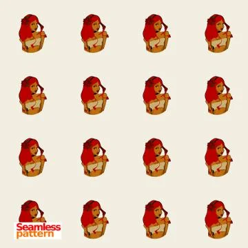 Seamless pattern Stock Illustration