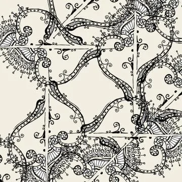 Seamless pattern Illustrazione stock