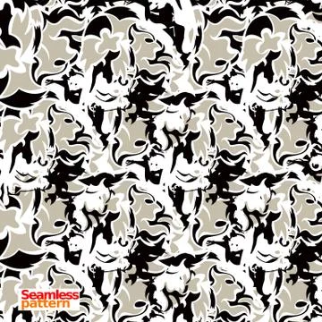 Seamless pattern Stock Illustration