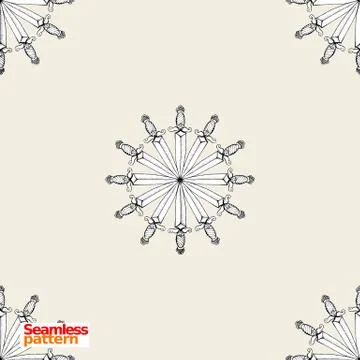 Seamless pattern Stock-Illustration