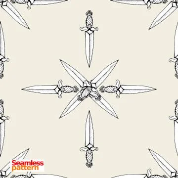 Seamless pattern Stock Illustration