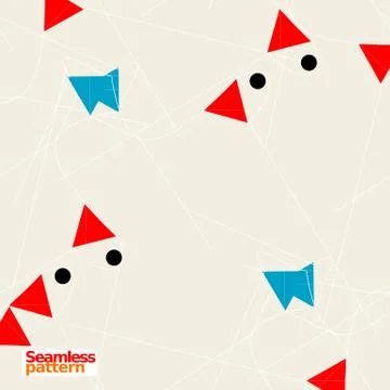 Seamless pattern Stock Illustration