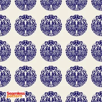 Seamless pattern Stock Illustration