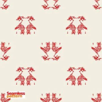 Seamless pattern Stock Illustration
