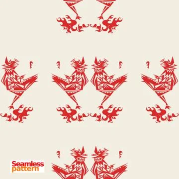 Seamless pattern Stock-Illustration