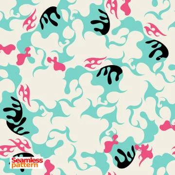 Seamless pattern Stock Illustration