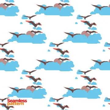 Seamless pattern Stock Illustration