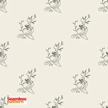 Seamless pattern Stock Illustration