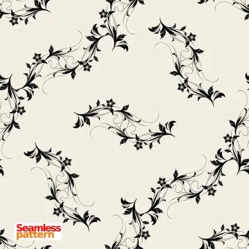 Seamless pattern Stock Illustration