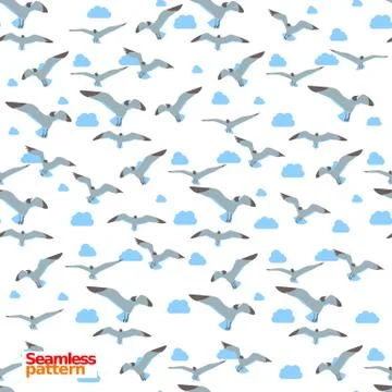 Seamless pattern Stock Illustration