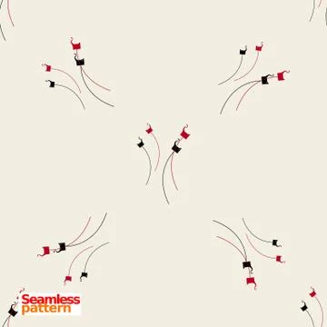 Seamless pattern Stock Illustration