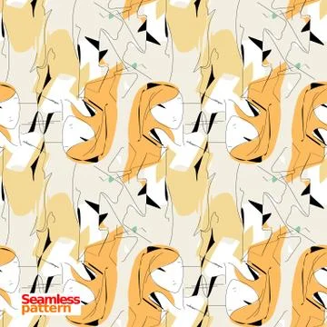 Seamless pattern Stock Illustration