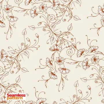 Seamless pattern Stock Illustration