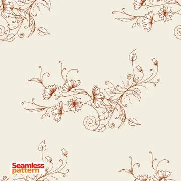 Seamless pattern Stock Illustration