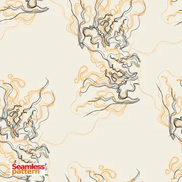 Seamless pattern Stock Illustration