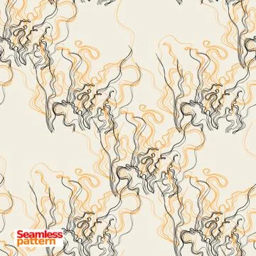 Seamless pattern Stock Illustration
