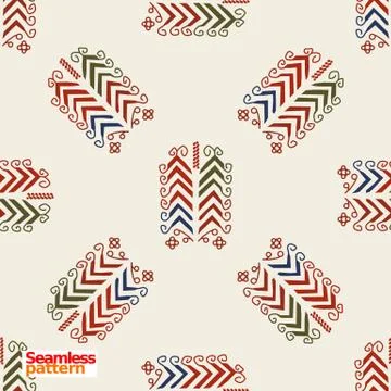 Seamless pattern Illustrazione stock