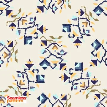 Seamless pattern Stock Illustration