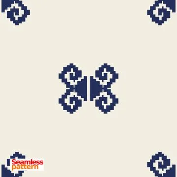 Seamless pattern Stock Illustration