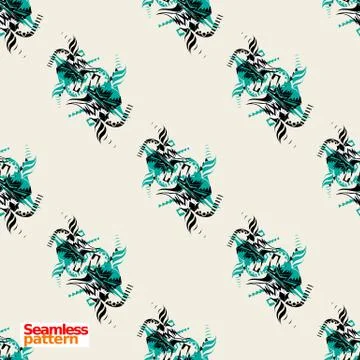 Seamless pattern Stock-Illustration