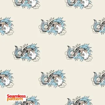 Seamless pattern Stock Illustration