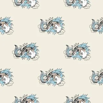Seamless pattern Stock Illustration