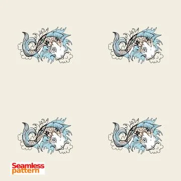 Seamless pattern Stock Illustration