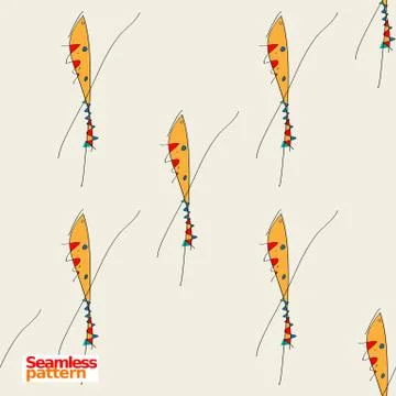 Seamless pattern Stock Illustration