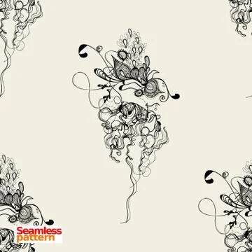 Seamless pattern Stock Illustration