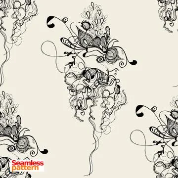 Seamless pattern Stockillustratie