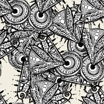 Seamless pattern Stock Illustration