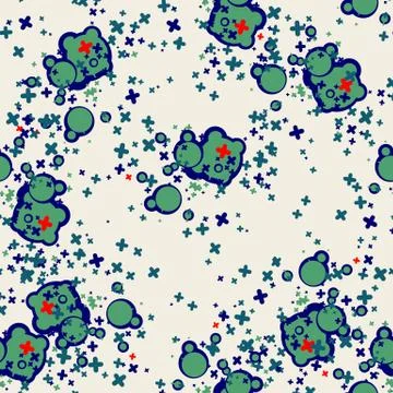 Seamless pattern Stock Illustration