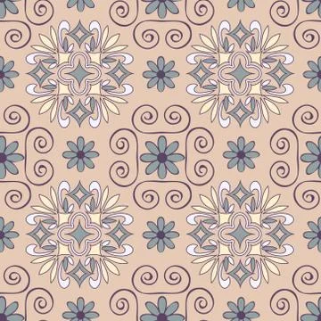 Seamless pattern Stock Illustration