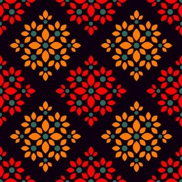 Seamless pattern Stock Illustration