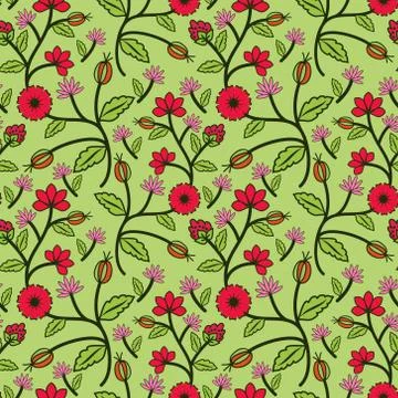 Seamless pattern Stock Illustration