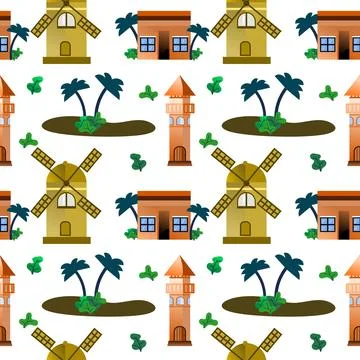 Seamless pattern Illustrazione stock