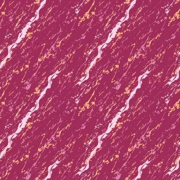 A seamless pattern illustration with an elegant dark purple marble theme. Illustrazione stock