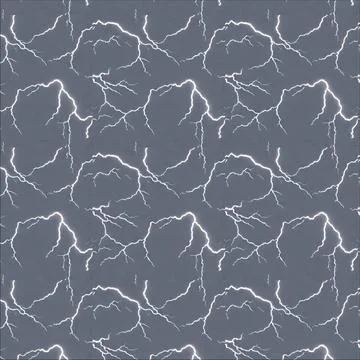Seamless pattern Illustration lightning Illustrazione stock