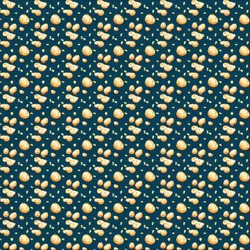 Seamless pattern Illustration the potato 库存插图