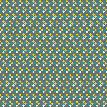 Seamless pattern with illustration of shapes square box Stock Illustration