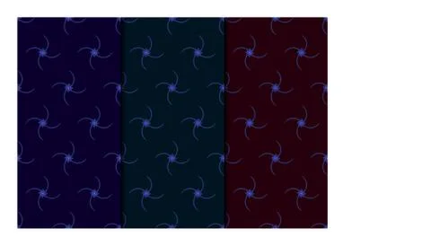 Seamless pattern with illustrations of flowers ,dark color wallpaper textile Stock-Illustration