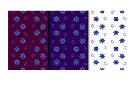 Seamless pattern with illustrations of flowers  , nature wallpaper textile Stock-Illustration