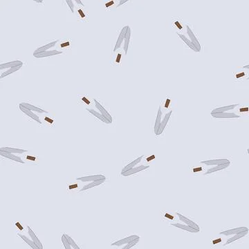 Seamless pattern indigenous arrowhead cartoon vector Stock Illustration