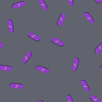 Seamless pattern induction charging mat cartoon vector Stock Illustration