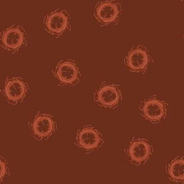 Seamless pattern indulgence chocolate splash cartoon vector 스톡 일러스트