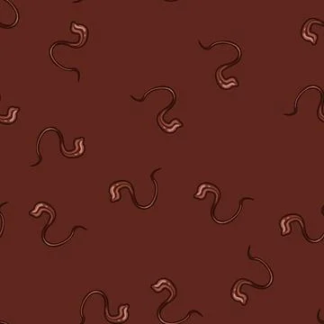 Seamless pattern indulgent chocolate drip sause cartoon vector イラスト素材