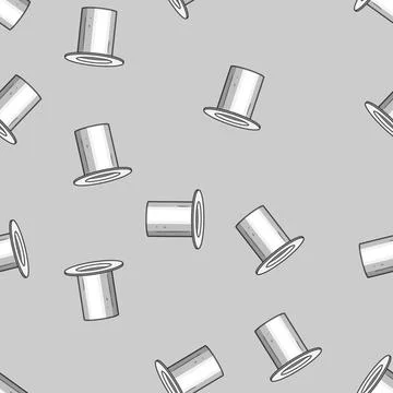 Seamless pattern Industrial blind rivet fastener holding parts together Stock Illustration