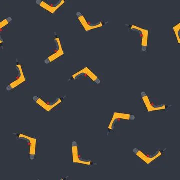 Seamless pattern industrial drill cartoon vector 스톡 일러스트